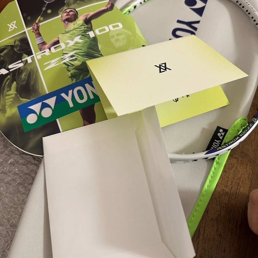 Yonex Astrox Racket - Lime and White - Picture 1 of 5